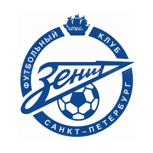 Zenit Saint Petersburg Iron-on Stickers (Heat Transfers)NO.8534